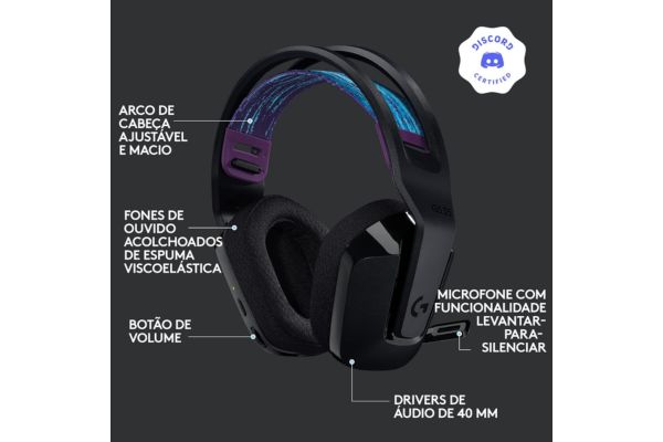 Fone de Ouvido Logitech G535